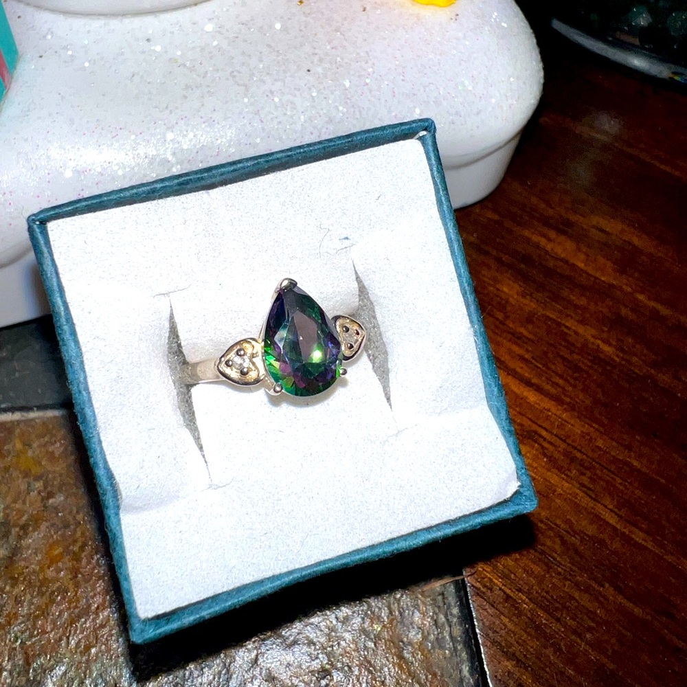 Mystic Topaz Sterling Ring
